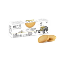 ABBYE Vajas keksz kandírozott gyömbérrel