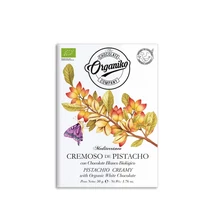 CHOCOLATE ORGÁNIKO Cremoso pisztáciás fehér csokoládé CHOCOLATE ORGÁNIKO Cremoso pisztáciás fehér csokoládé