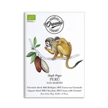 CHOCOLATE ORGÁNIKO Origen Peru karamellás tej CHOCOLATE ORGÁNIKO Origen Peru karamellás tej