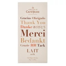 CAFÉ-TASSE MERCI Tejcsokoládé CAFÉ-TASSE MERCI Tejcsokoládé