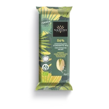 VANINI Uganda Étcsokoládé sós pisztáciával VANINI Uganda Étcsokoládé sós pisztáciával