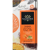 VANINI Étcsokoládé kesudióval és narancshéjjal VANINI Étcsokoládé kesudióval és narancshéjjal