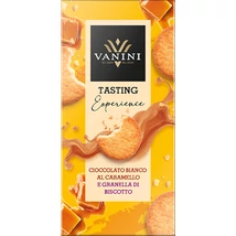 VANINI Fehér csokoládé karamellel és kekszdarabkákkal VANINI Fehér csokoládé karamellel és kekszdarabkákkal