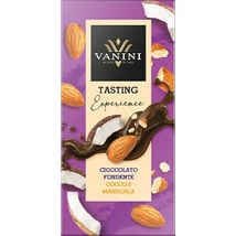 VANINI Étcsokoládé mandulával és kókusszal VANINI Étcsokoládé mandulával és kókusszal