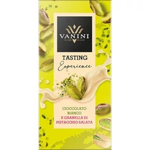 VANINI Fehér csokoládé sózott pisztáciával VANINI Fehér csokoládé sózott pisztáciával