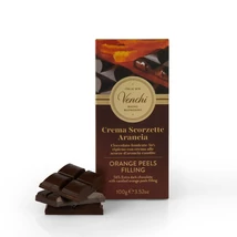 VENCI Étcsokoládé kandírozott narancshéjas töltelékkel