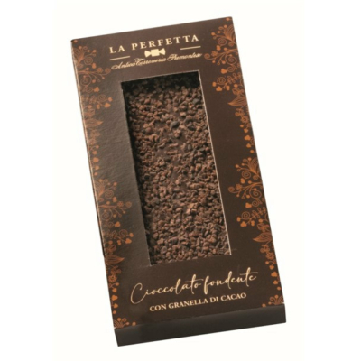 ANTICA "La Perfetta" Étcsokoládé karamellizált kakaóbab darabkákkal