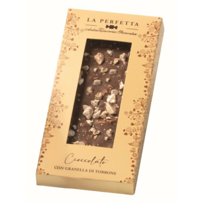 ANTICA "La Perfetta" Csokoládé torrone darabkákkal