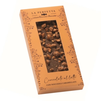 ANTICA "La Perfetta" Tejcsokoládé karamellizált mogyoróval