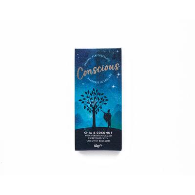 conscious chia kókusz étcsokoládé