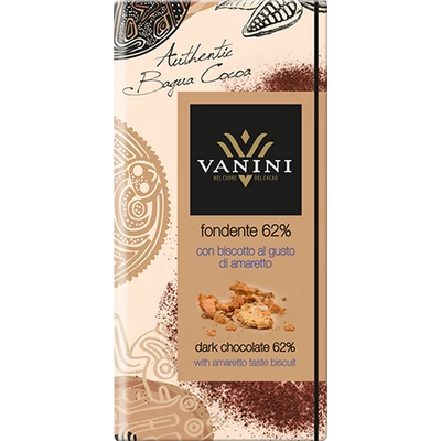 Vanini amaretto keksz étcsokoládé